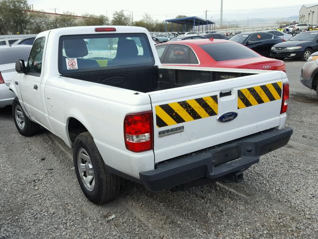 1FTKR1AD8APA74281 - 2010 FORD RANGER WHITE photo 3