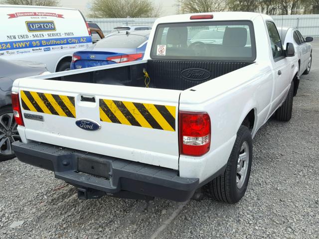 1FTKR1AD8APA74281 - 2010 FORD RANGER WHITE photo 4