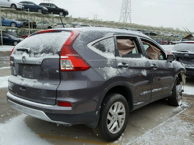 2HKRM3H74FH518588 - 2015 HONDA CR-V EXL CHARCOAL photo 4