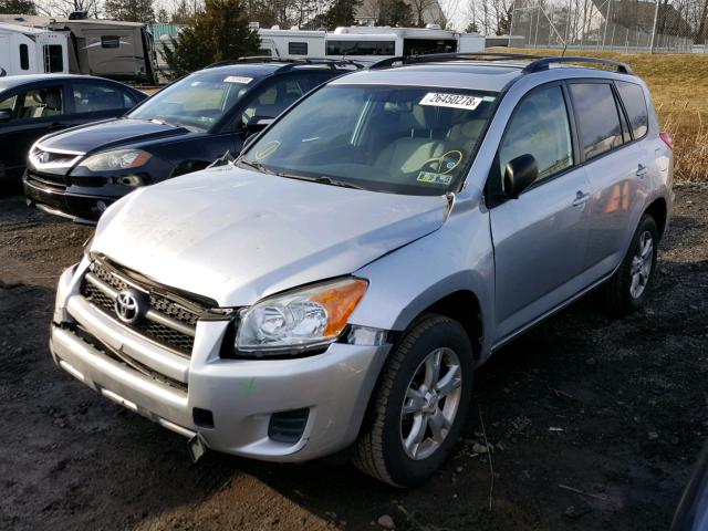 2T3BF4DV9BW089182 - 2011 TOYOTA RAV4 SILVER photo 2