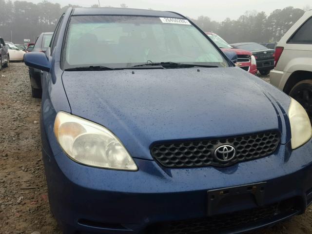 2T1KR32E53C145392 - 2003 TOYOTA COROLLA MA BLUE photo 9