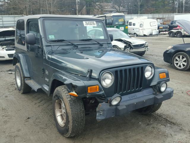 1J4FA59SX3P376896 - 2003 JEEP WRANGLER / GREEN photo 1