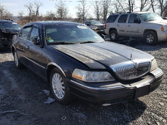 1LNHM82W45Y643785 - 2005 LINCOLN TOWN CAR S BLACK photo 1