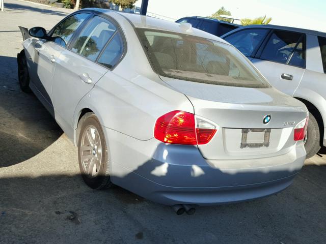 WBAVB13596KX66574 - 2006 BMW 325 I SILVER photo 3