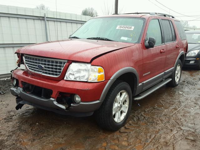 1FMZU73K84UB87516 - 2004 FORD EXPLORER X RED photo 2