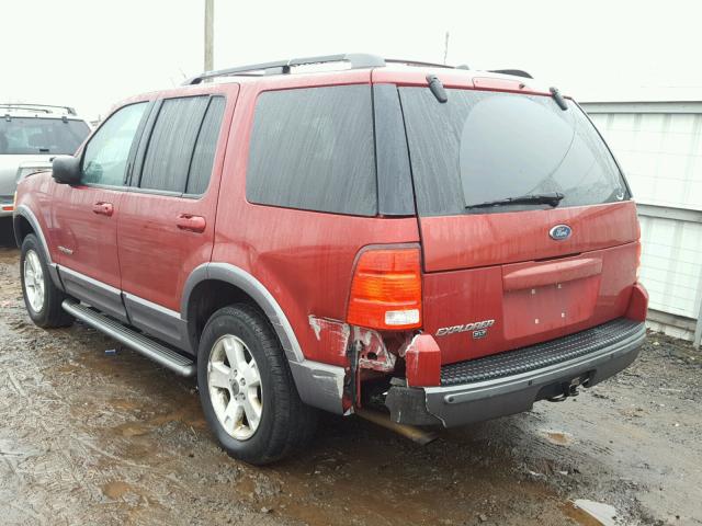 1FMZU73K84UB87516 - 2004 FORD EXPLORER X RED photo 3