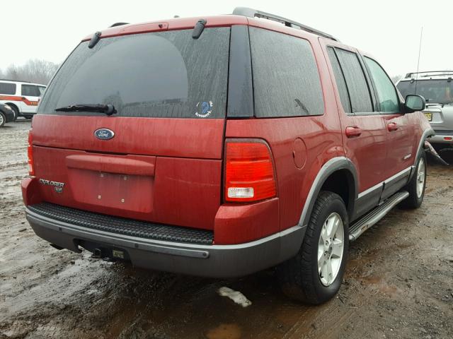 1FMZU73K84UB87516 - 2004 FORD EXPLORER X RED photo 4