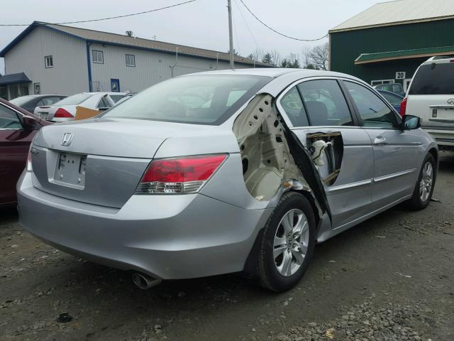 1HGCP2F46AA020961 - 2010 HONDA ACCORD LXP SILVER photo 4