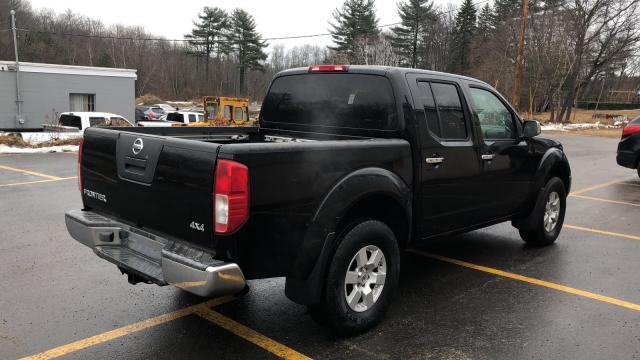 1N6AD07W66C423205 - 2006 NISSAN FRONTIER C BLACK photo 4