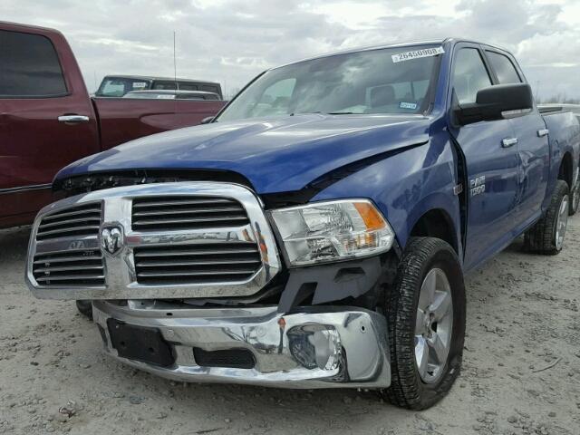 1C6RR7LM9GS346025 - 2016 RAM 1500 SLT BLUE photo 2