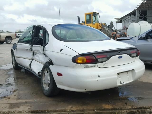 1FALP52U2VG184075 - 1997 FORD TAURUS GL WHITE photo 3