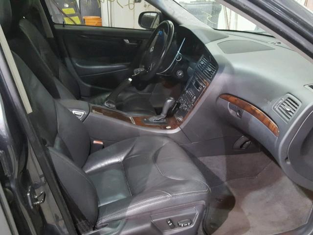 YV1RS592682696683 - 2008 VOLVO S60 2.5T GRAY photo 5