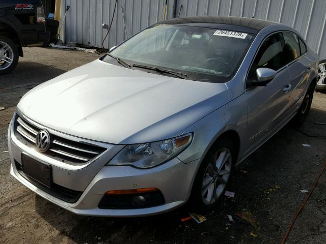 WVWHL73C29E542046 - 2009 VOLKSWAGEN CC LUXURY SILVER photo 2