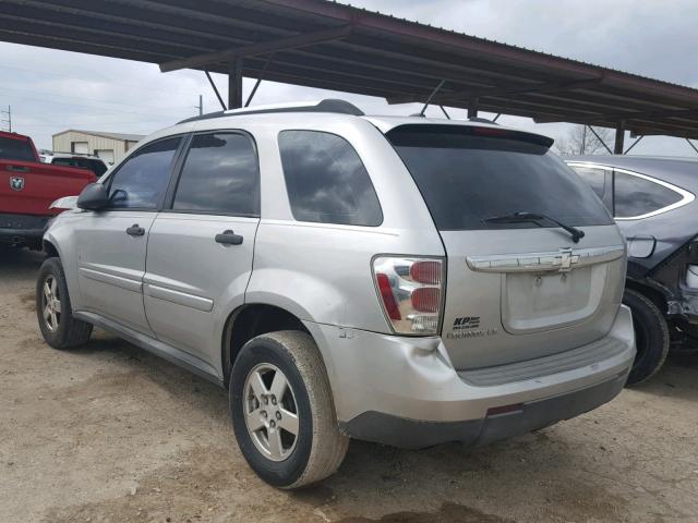 2CNDL13F276104209 - 2007 CHEVROLET EQUINOX LS GRAY photo 3