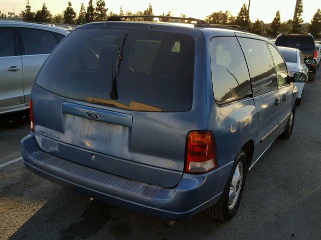 2FMDA51463BA33807 - 2003 FORD WINDSTAR L BLUE photo 4