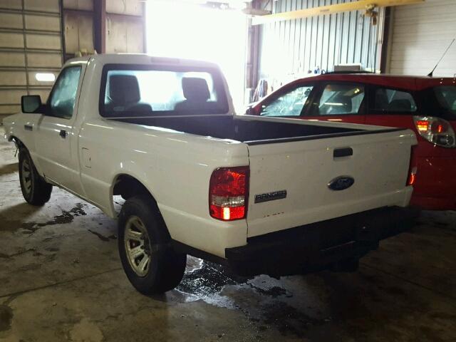 1FTKR1AD2BPA72592 - 2011 FORD RANGER WHITE photo 3