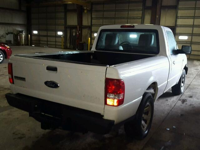 1FTKR1AD2BPA72592 - 2011 FORD RANGER WHITE photo 4