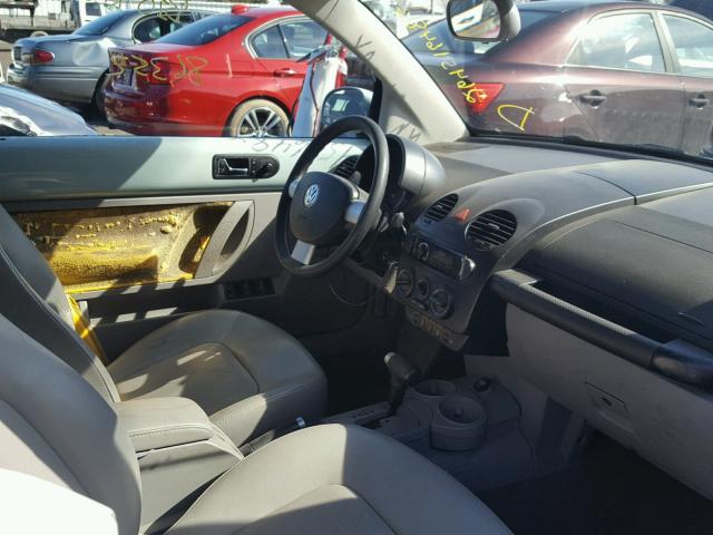 3VWCM31Y84M323848 - 2004 VOLKSWAGEN NEW BEETLE 蓝色 照片 5