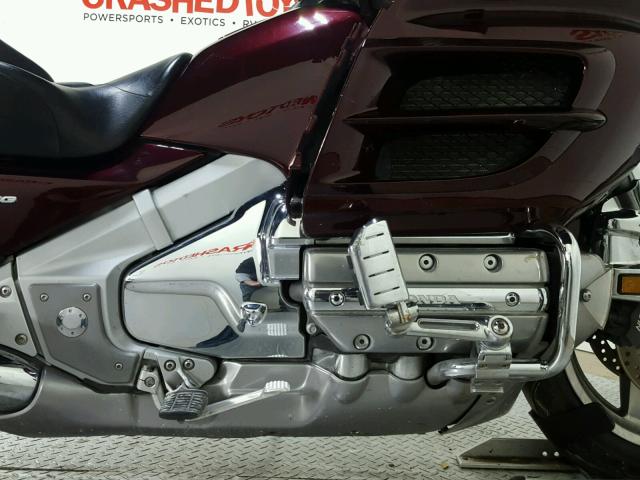 1HFSC47F26A503040 - 2006 HONDA GL1800 BURGUNDY photo 12