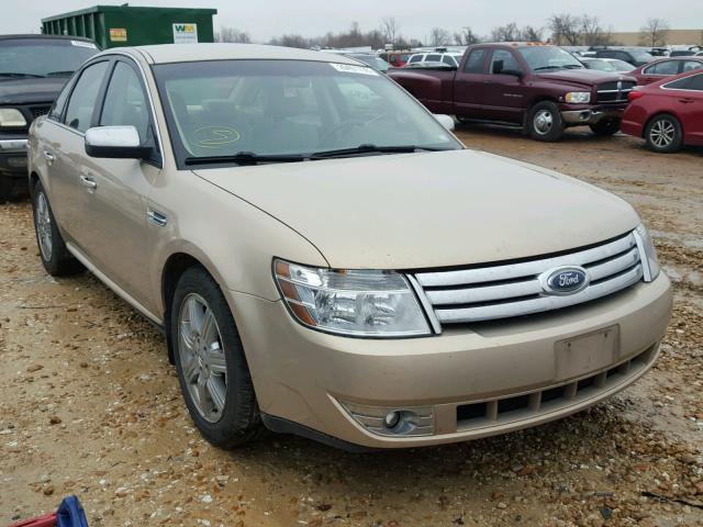 1FAHP25W38G111156 - 2008 FORD TAURUS LIM TAN photo 1