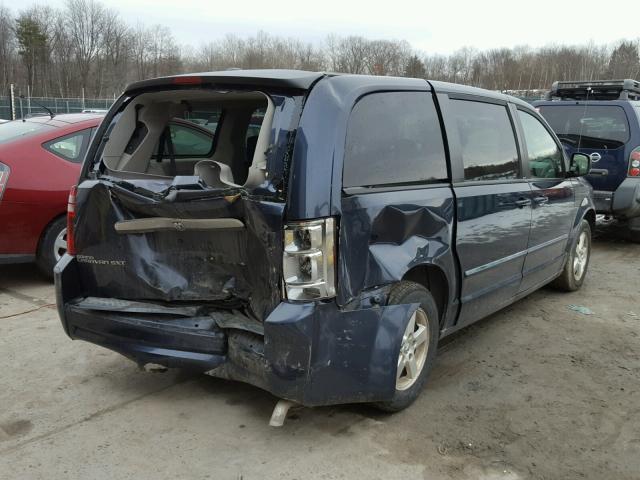 2D8HN54PX8R731868 - 2008 DODGE GRAND CARA BLUE photo 4