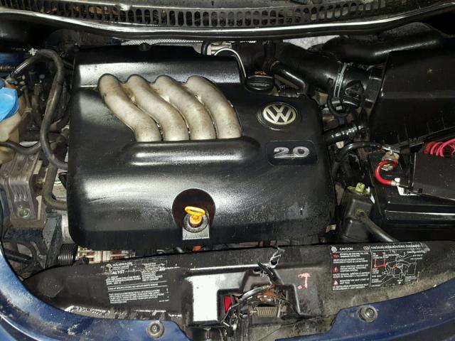 3VWBK31C54M412489 - 2004 VOLKSWAGEN NEW BEETLE 蓝色 照片 7