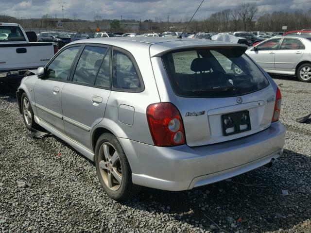 JM1BJ245431148500 - 2003 MAZDA PROTEGE PR SILVER photo 3