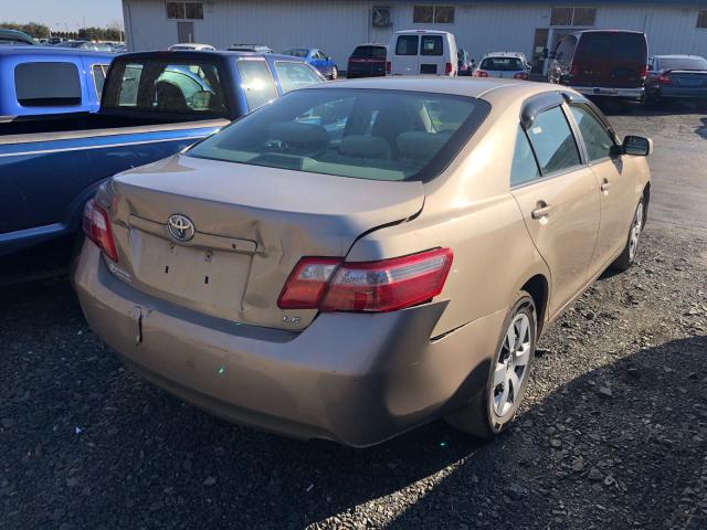 4T1BE46K99U381701 - 2009 TOYOTA CAMRY BASE BROWN photo 4