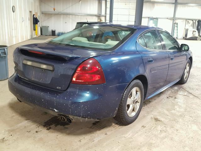 2G2WS542451207004 - 2005 PONTIAC GRAND PRIX BLUE photo 4