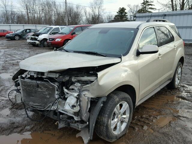 2GNALBEK5E6327257 - 2014 CHEVROLET EQUINOX LT BEIGE photo 2