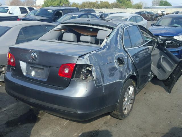 3VWEG71K27M076009 - 2007 VOLKSWAGEN JETTA WOLF GRAY photo 4