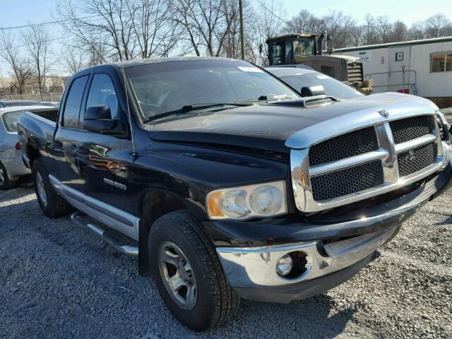 1D7HU18N52S708478 - 2002 DODGE RAM 1500 BLACK photo 1