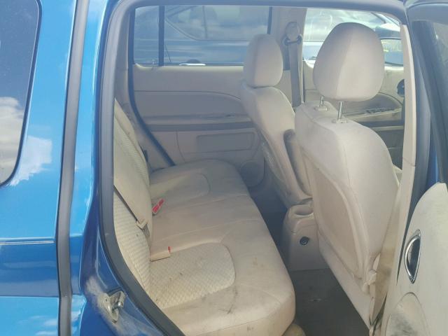 3GNCA13B09S540880 - 2009 CHEVROLET HHR LS BLUE photo 6