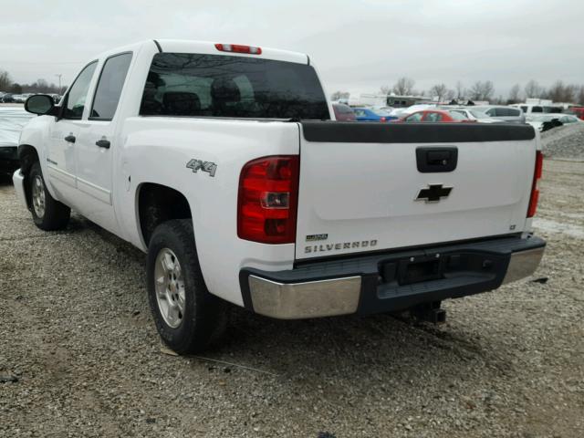 3GCEK23359G101125 - 2009 CHEVROLET SILVERADO WHITE photo 3