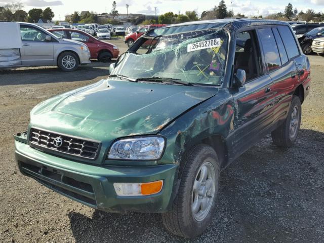 JT3GP10V1X7062069 - 1999 TOYOTA RAV4 GREEN photo 2