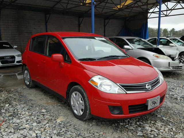 3N1BC1CP3CL368200 - 2012 NISSAN VERSA S RED photo 1