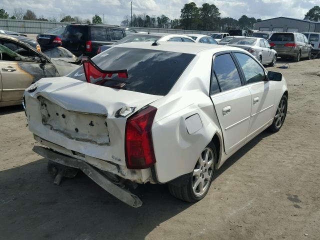 1G6DM57N330154035 - 2003 CADILLAC CTS WHITE photo 4