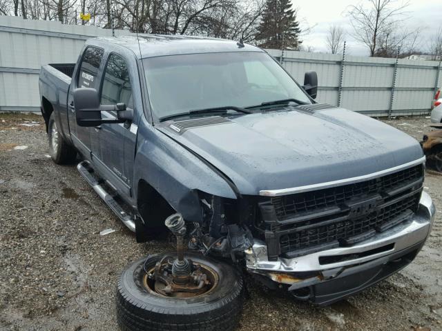 1GCHK53629F154813 - 2009 CHEVROLET SILVERADO BLUE photo 1