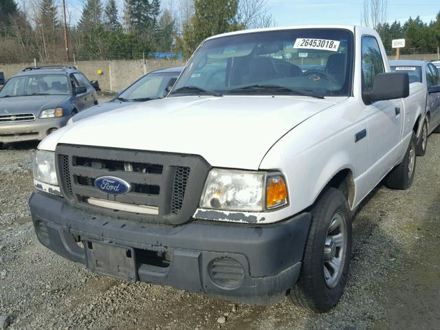 1FTYR10D49PA64726 - 2009 FORD RANGER WHITE photo 2