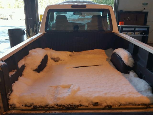 1FTYR10D49PA64726 - 2009 FORD RANGER WHITE photo 6