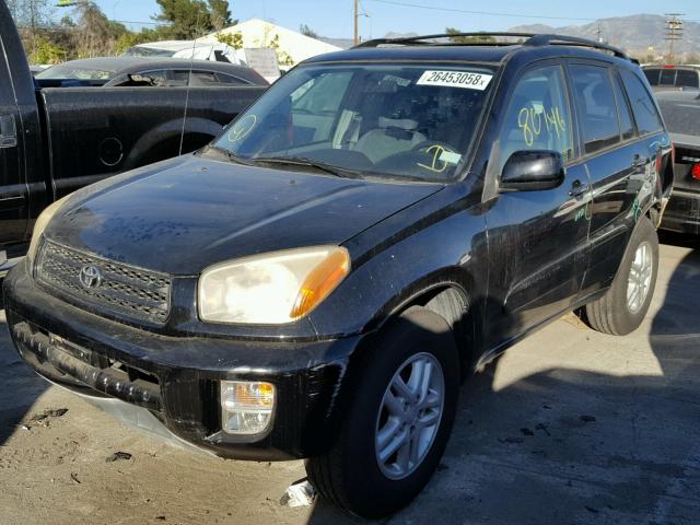 JTEGH20V720080619 - 2002 TOYOTA RAV4 BLACK photo 2