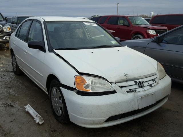 2HGES16523H540458 - 2003 HONDA CIVIC LX WHITE photo 1