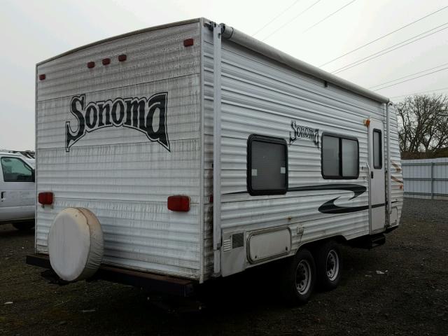 4XTTN21287C268747 - 2007 FORS TRAILER 白色 照片 4