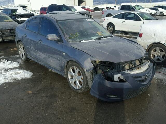 JM1BK323771666661 - 2007 MAZDA 3 S GRAY photo 1