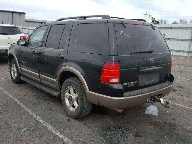 1FMZU74W52ZA33282 - 2002 FORD EXPLORER E BLACK photo 3