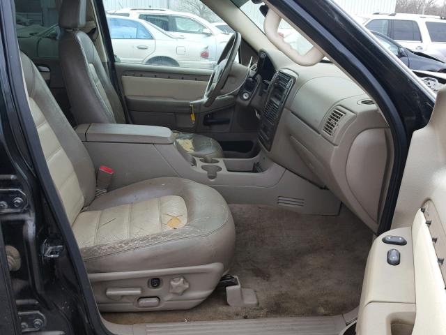 1FMZU74W52ZA33282 - 2002 FORD EXPLORER E BLACK photo 5