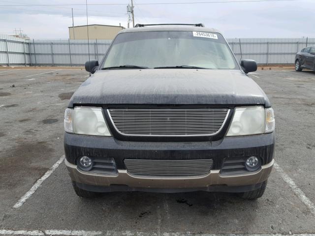 1FMZU74W52ZA33282 - 2002 FORD EXPLORER E BLACK photo 9