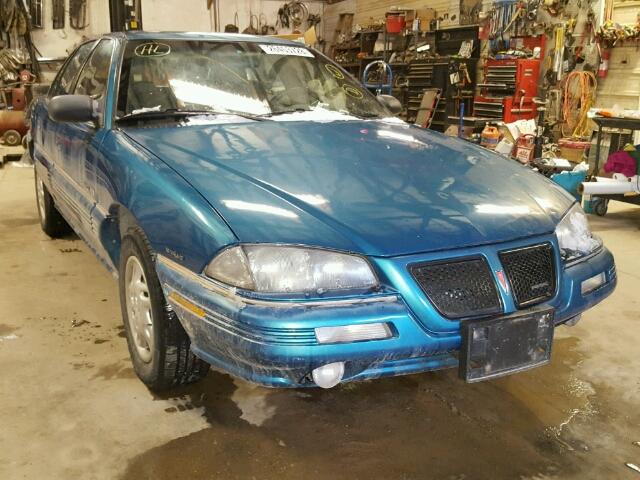 1G2NE55D1SM598163 - 1995 PONTIAC GRAND AM S 蓝色 照片 1
