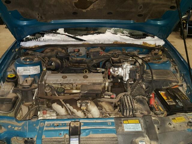 1G2NE55D1SM598163 - 1995 PONTIAC GRAND AM S 蓝色 照片 7