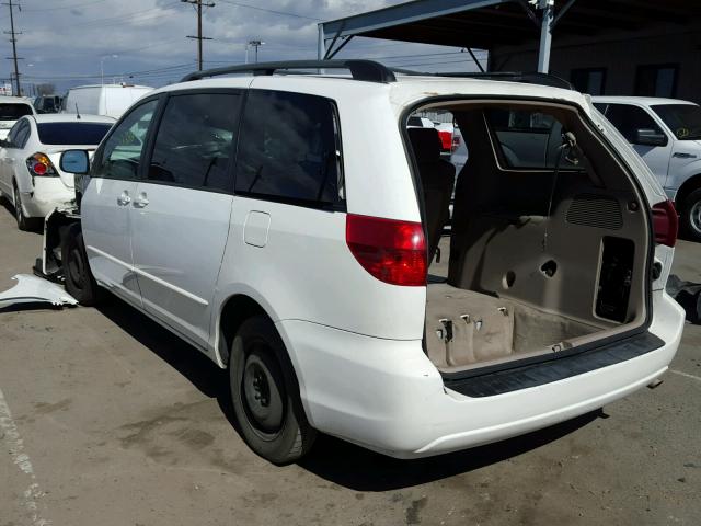 5TDZA23C24S006858 - 2004 TOYOTA SIENNA CE WHITE photo 3